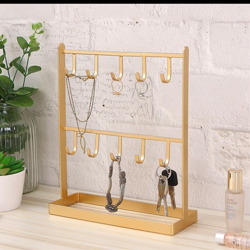 新品日式铁艺f进门玄关挂钩门口钥匙挂衣架钩壁挂墙上免打孔收纳