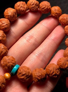 极速龙纹桃核雕刻大圣核雕手串孙B悟空猴子桃木手链桃胡猴头核桃