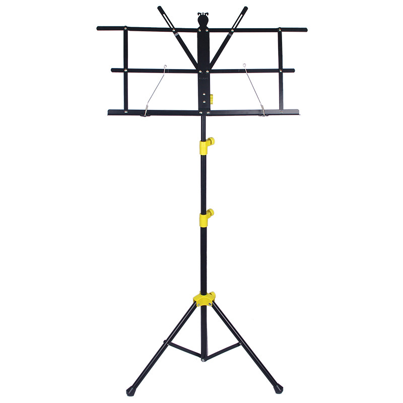 新品古筝乐谱架子加粗加厚t二胡曲谱架可折叠升降乐谱架琴架吉他