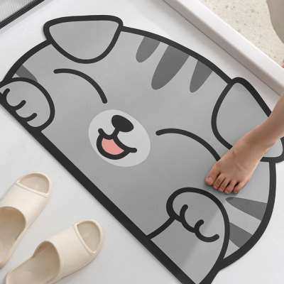 极速矽藻泥吸g水软垫浴室化妆室门口脚垫防滑地垫洗手间厕所小地,居家布艺,家用脚垫,淘宝优惠券,粉丝福利购,淘宝优惠卷