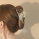 极速级感镂空镶钻蝴蝶抓夹文艺复古后脑勺鲨鱼夹T金属国潮新中式