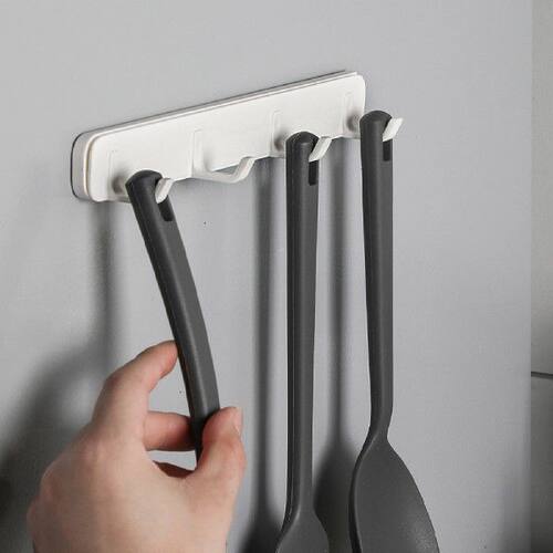 新品Space-Saving Retqractable Hook Self Adhesive Door Closet