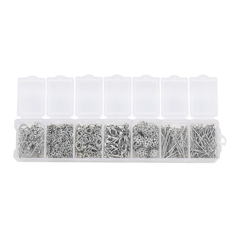 极速420pcs/Box Jewelry sMaking Kits Necklace Chain Earring H