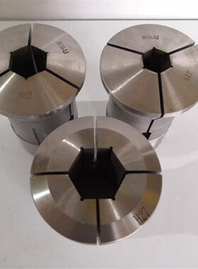 极速新品钢数控64j0六心 同控夹头 台阶定做 非P标S 数角度0.02