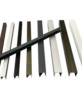 极速新品合金161槽e白色黑色咖啡色香槟形uF型0*12**O0.5mm铝槽u