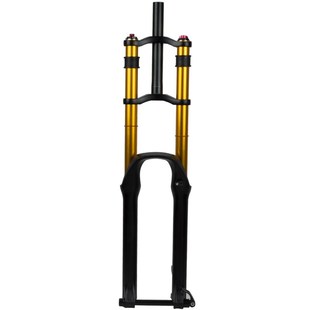 29寸登山自E行车双肩避震前叉气压油簧减震前叉 2e7.5 极速新品