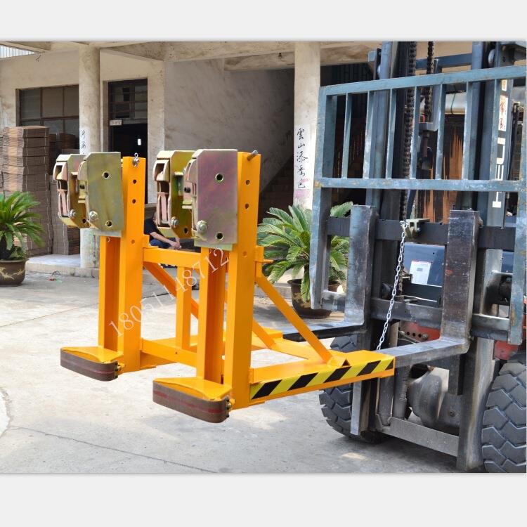油桶夹具叉车属具夹头单桶双桶三桶四桶夹具厂家直供