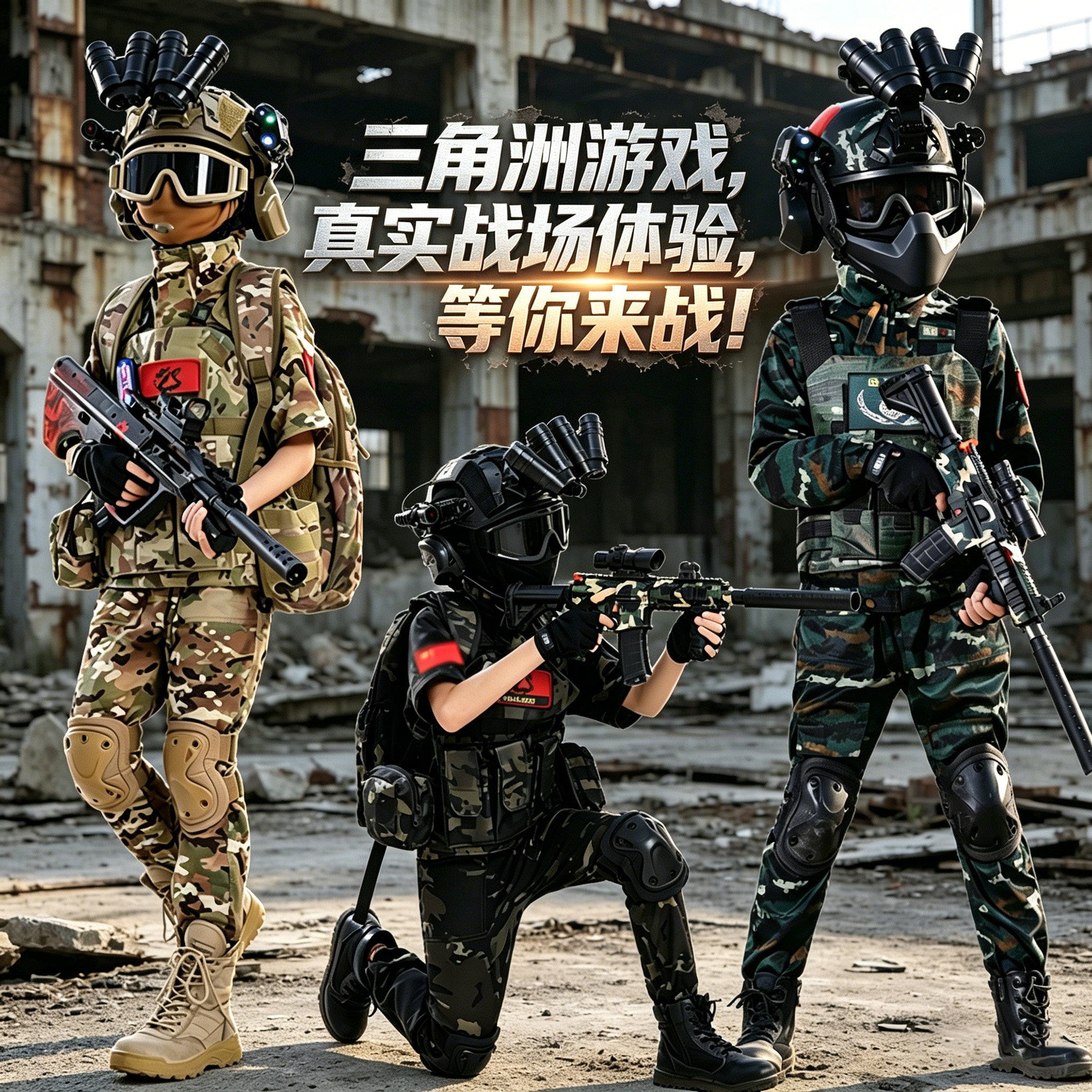 种兵套装男儿童特迷彩套装男童三角洲行动衣服军训服装威龙迷彩服
