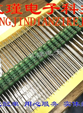 MO1W 2WS 3W金属氧化膜电阻10K 12K 13K 15K 18K 20K 22K 24K 27K