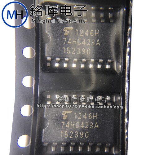 贴片逻辑IC 74HC423A TC74HC423AF SOP16 CMOS数字集成电路硅单片
