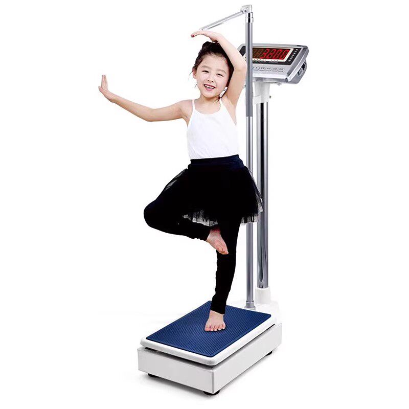 杰力身高体重秤测量仪电子称成人儿童幼儿园体检健康秤药店用学校