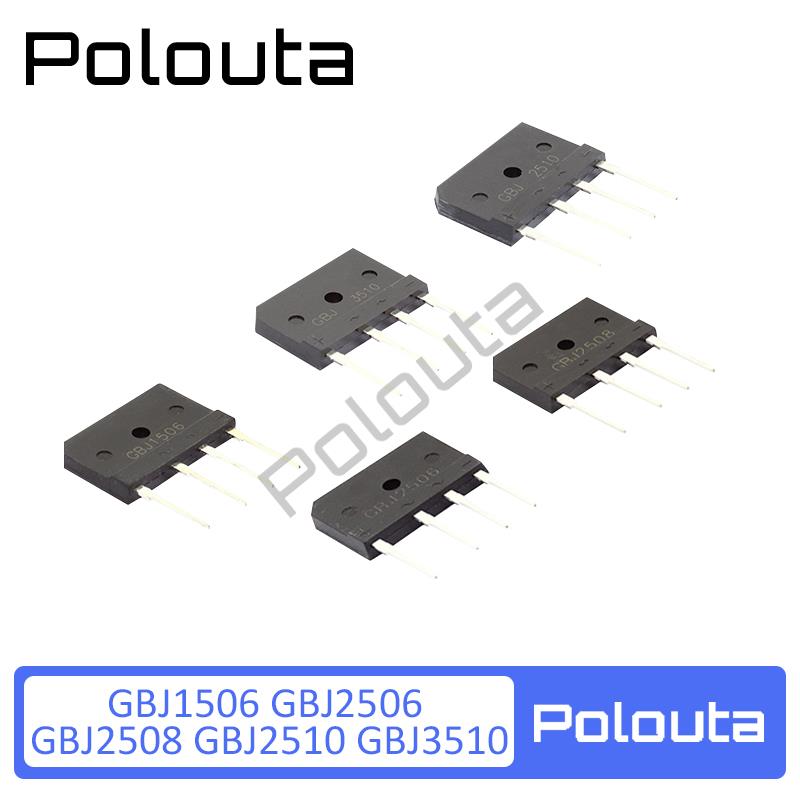 GBJ2508 GBJ1506 GBJ2506 GBJ2510 GBJ3510电磁炉整流桥堆Polouta