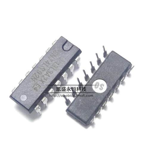 直插 74LS92 SN74LS92N HD74LS92P DIP-14 4位二进制计数器芯片