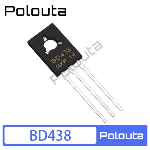 BD438 功率晶体管 PNP插件三极管 4A/45V TO-126 20个