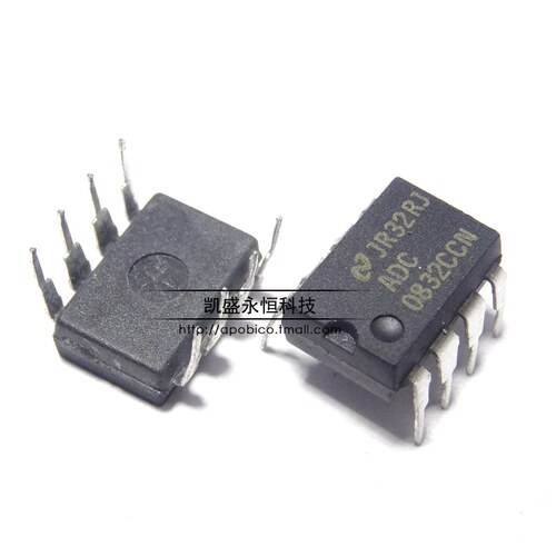 直插 ADC0832CCN DIP-8 0832 8位模数转换器31KSPS 芯片 质量保证