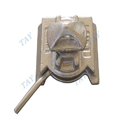 船用集装箱紧固件底座扭锁 45度/55度燕尾底锁 左右方向控制