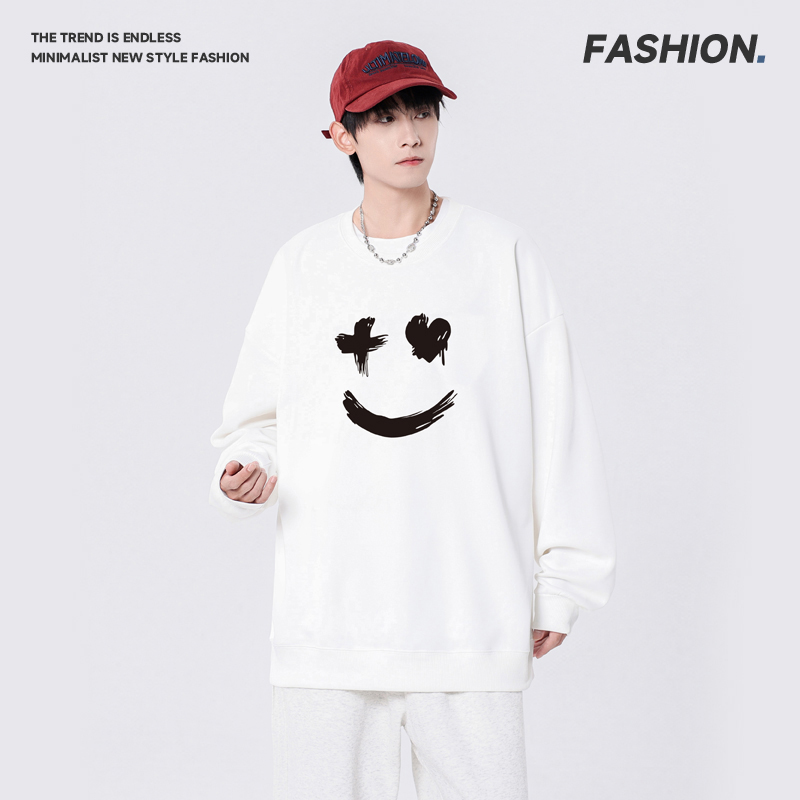 2025款秋冬季男女连帽卫衣潮牌高街复古宽松休闲百搭长袖上衣