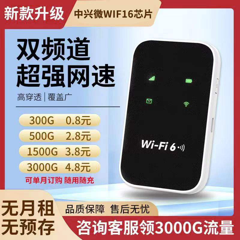 随身wifi移动宽带光纤网络2025新款宝携带小巧高端无线全网通路由器随行wif6户外旅行