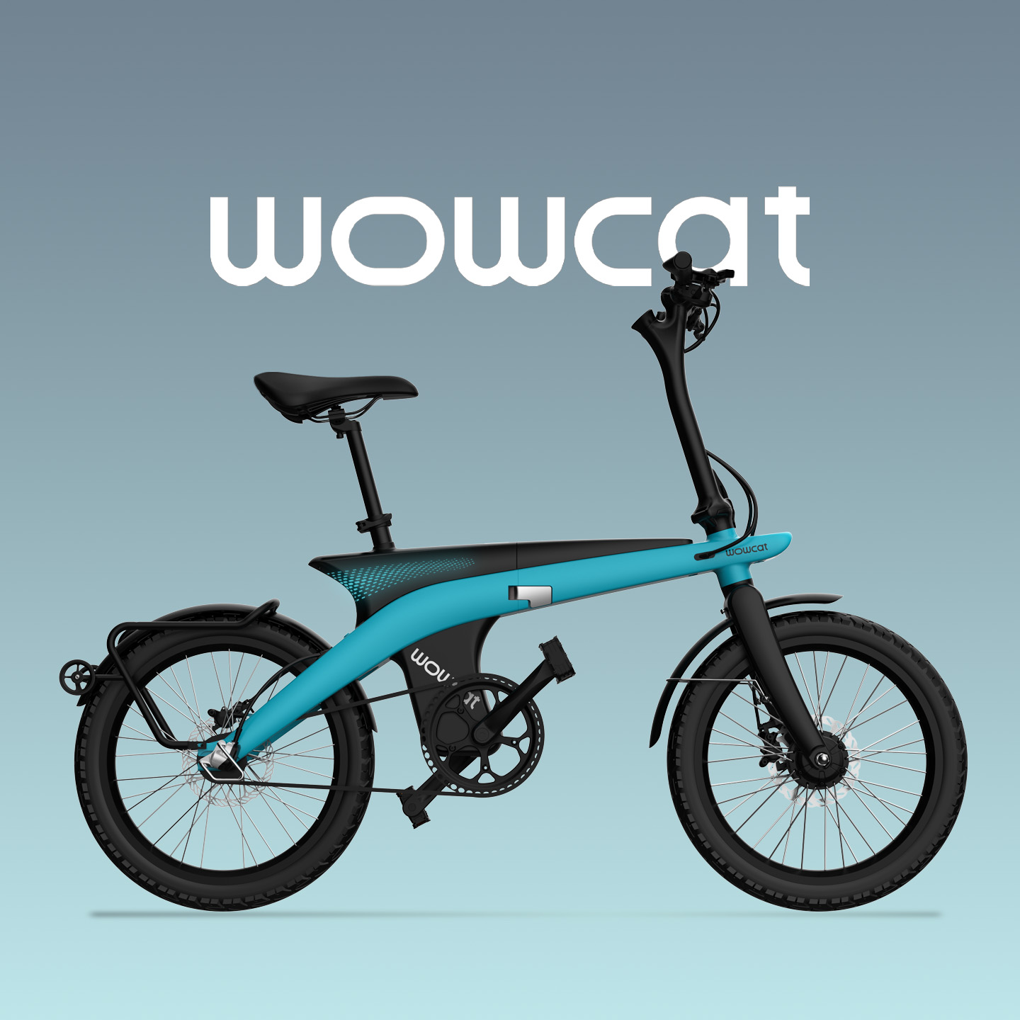 WOWCATTEC7电助力折叠自行车