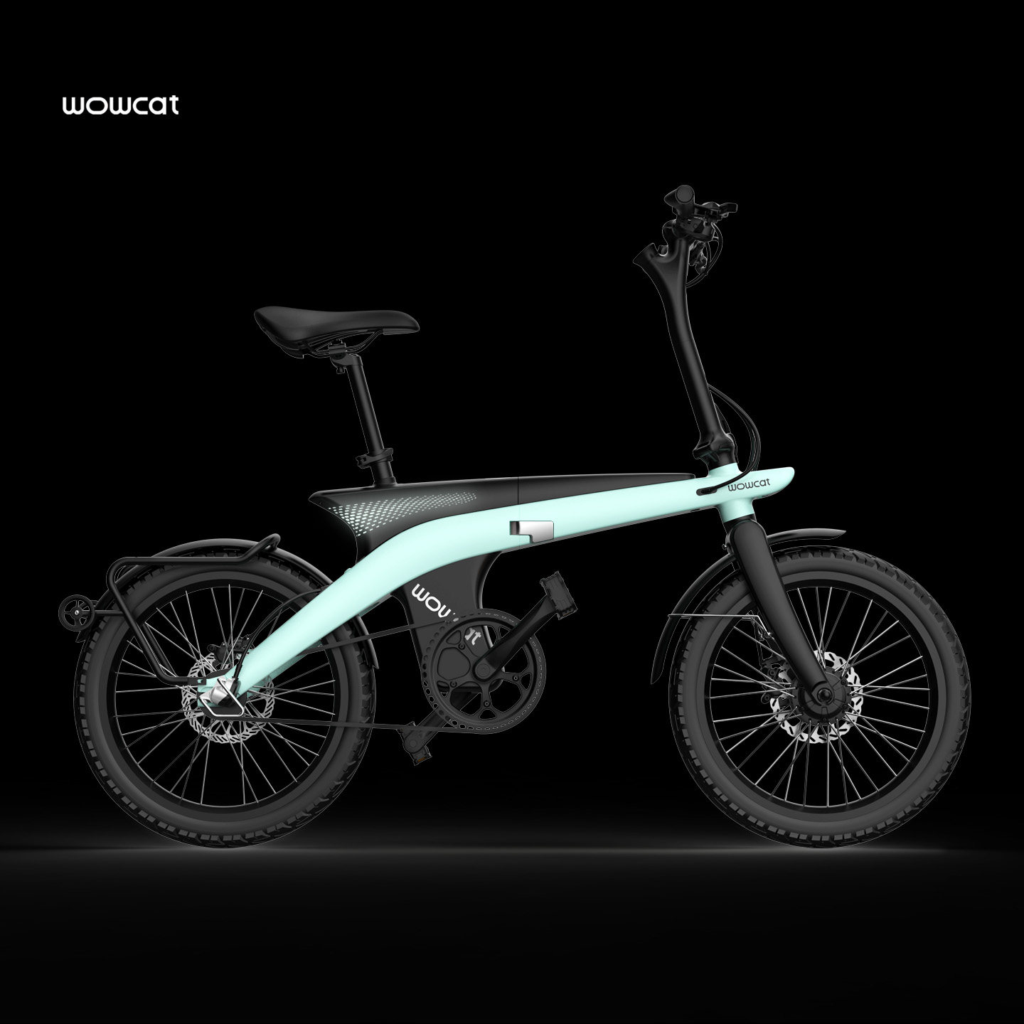 WOWCAT TEC7LIMITED季度色限量款电助力折叠自行车ebike公路车