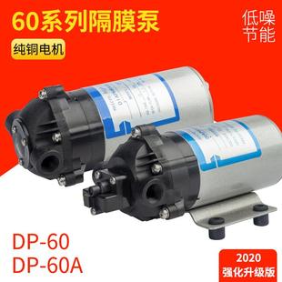 6012V 微型高压隔膜泵DP 24V扫路车喷水泵美容仪器808直流电动泵