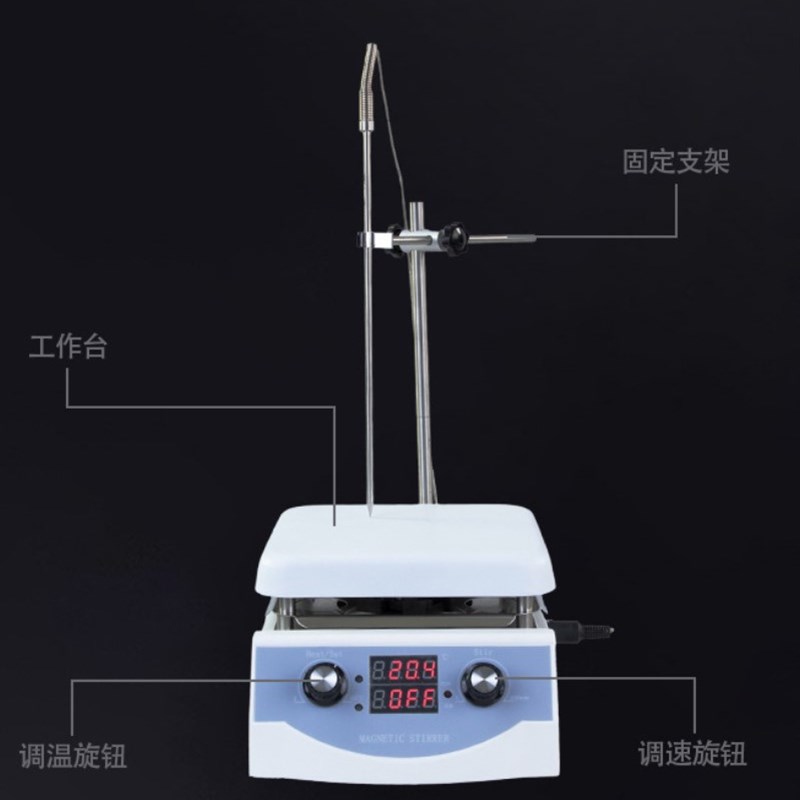天津泰斯特数显磁力加热搅拌器 SH-3C 控温控速 大吸力恒温陶瓷面