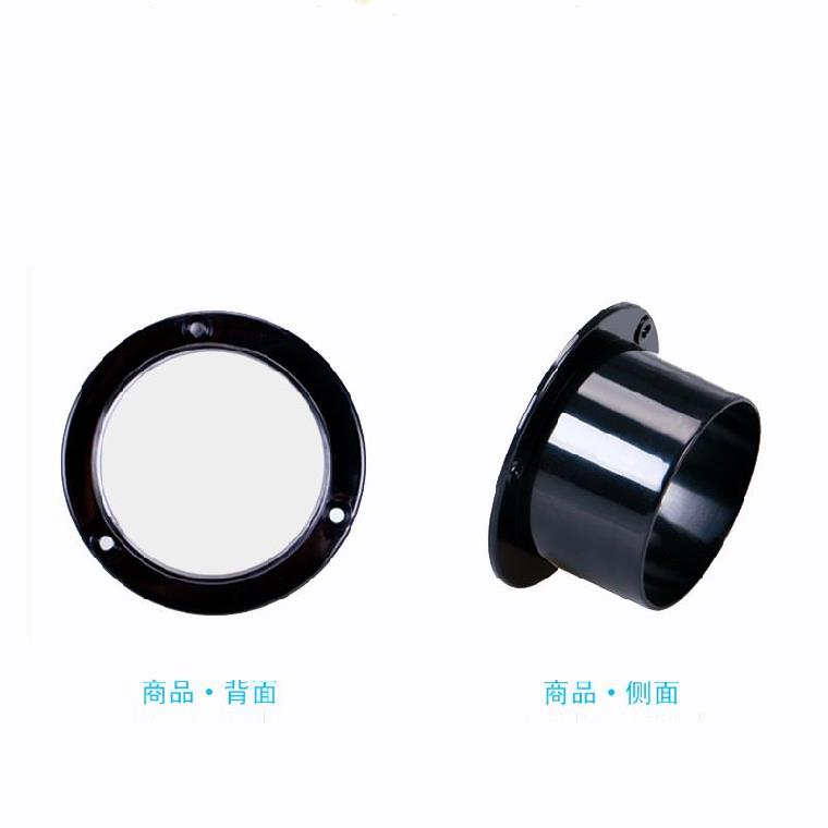 风管法兰150长方形空调出风口转接头排风扇方转圆排气管排烟管250