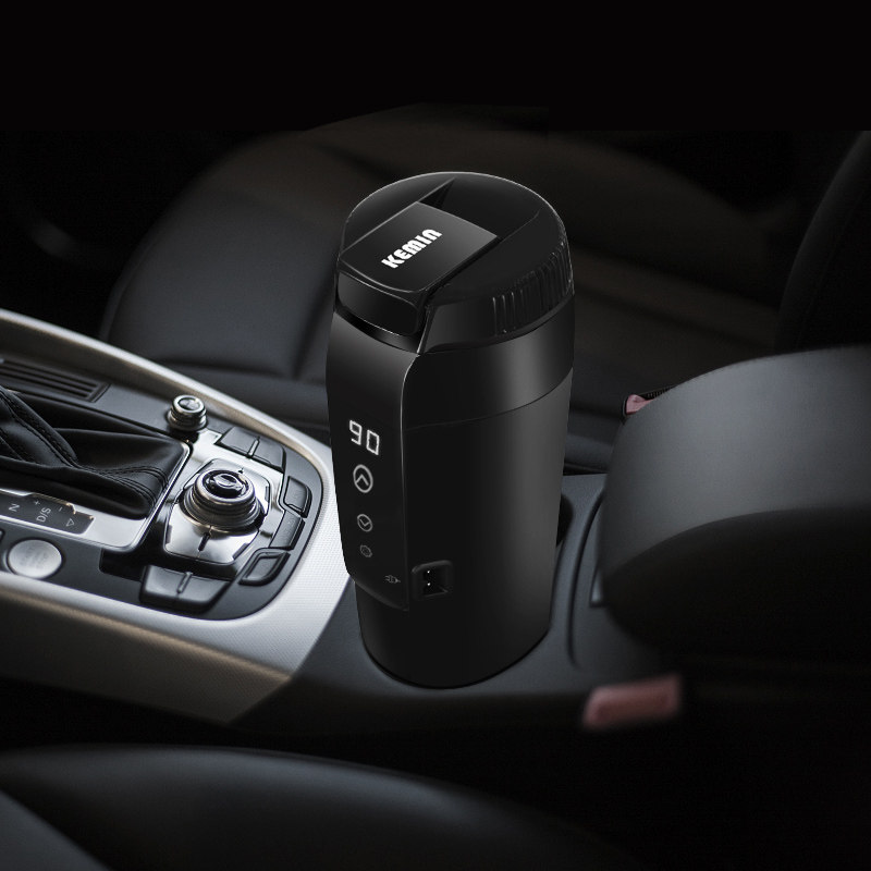 Kemin科敏车载电热杯汽车加热杯水杯烧水壶保温杯12V烧开水车家用