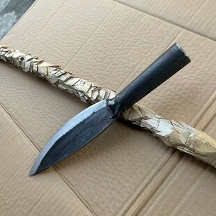 汽车弹簧钢板手工锻打杀猪专用刀分割剔骨刀猪肉刀割肉刀屠夫刀