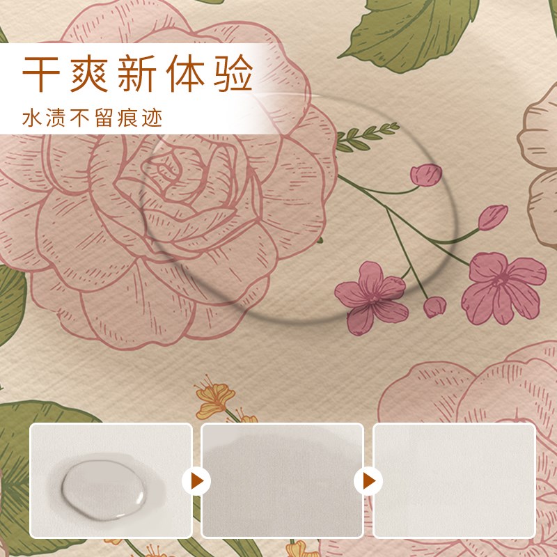 滚筒洗衣机盖垫皮革防尘垫烘干机防晒罩垫布冰箱防尘盖布台面垫子