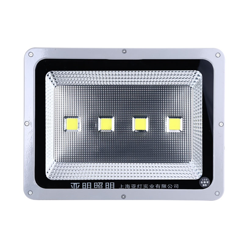 LED投光灯户外防水工厂房车间仓库照明探照灯4芯200W白色工程亮化