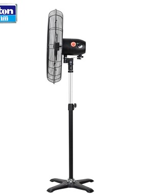 德通风扇强力风扇三档调速落地式工业风扇摇头牛角电风扇DF650-4