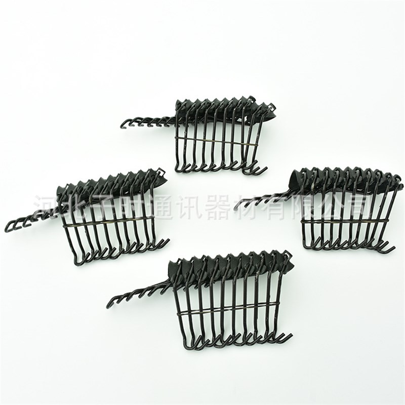 通信电缆挂钩钢绞线架空电缆线塑托铝托注塑挂钩通讯光缆挂钩
