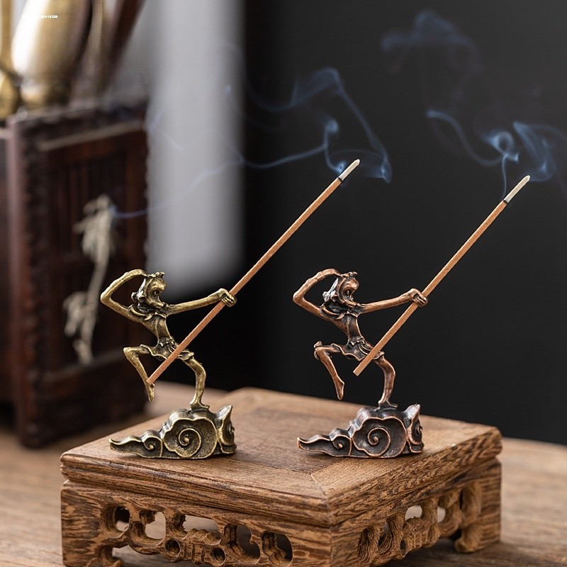 齐天大圣香插孙悟空香托香座线香家用室内香薰炉创意茶道茶宠优惠,餐饮具,茶道/香炉,淘宝优惠券,粉丝福利购,淘宝优惠卷