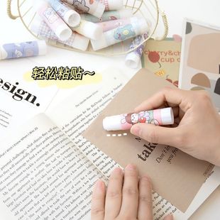 固体胶棒高粘度办公用品财务单据粘贴超粘小学生儿童专用手工DIY大号35g强力胶材料制作工具手账胶固体胶