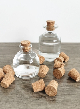 软木塞试管塞瓶塞复合木塞锥形塞试剂瓶塞  15 18 20 2530mm