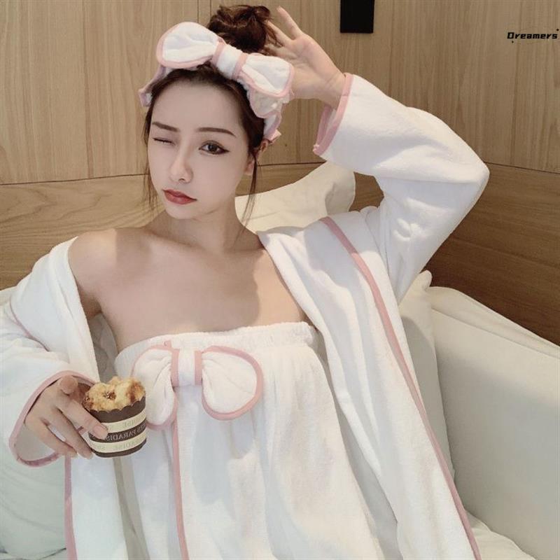 浴巾女性感棉浴巾女睡袍浴裙裹胸成人可爱学生吸水不掉毛三厂家