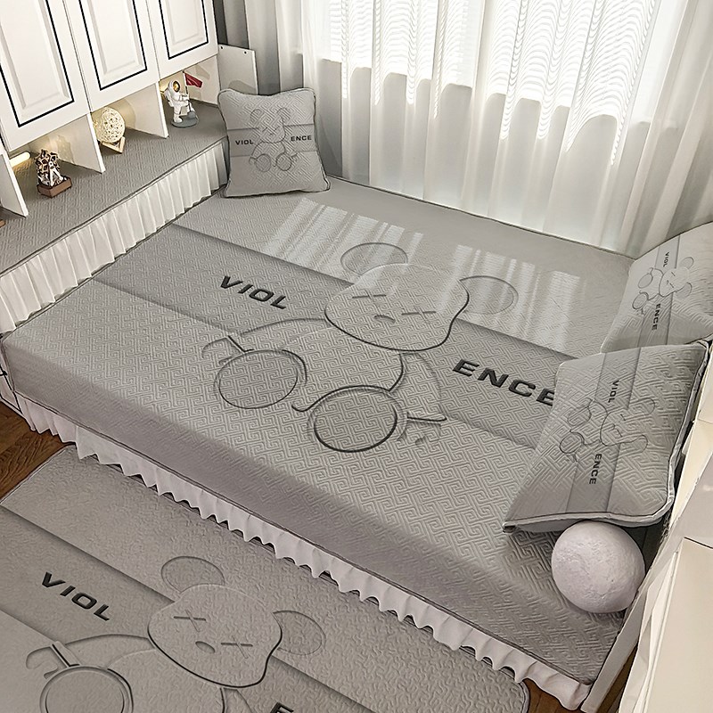 榻榻米的床盖四季通m用防滑大床单定制床笠2025新款轻奢高级感