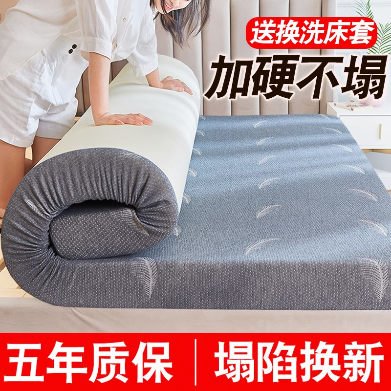 定制高密度记忆海绵床垫加厚加硬榻榻米炕垫家用T软垫回弹棉床褥