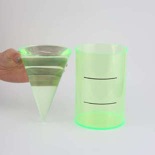 小学数学圆柱体教具圆锥等底等高几何体模型六年级体积推导演示器