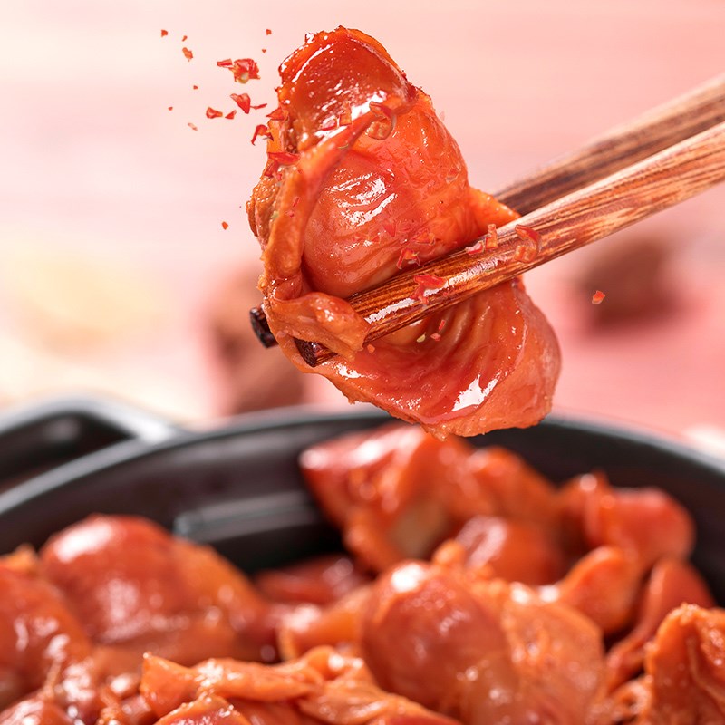 【特价100包h】卤香鸡胗整个鸡肫即食鸡杂解馋小零食熟食卤肉香辣