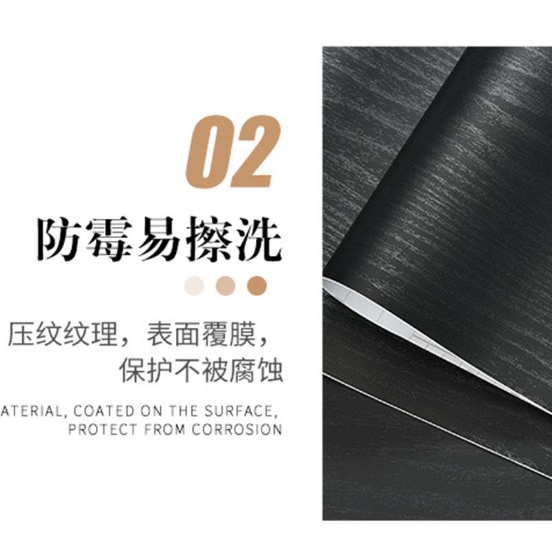 门贴纸整张卧室门贴壁纸门板木门翻新自粘防潮旧门遮丑