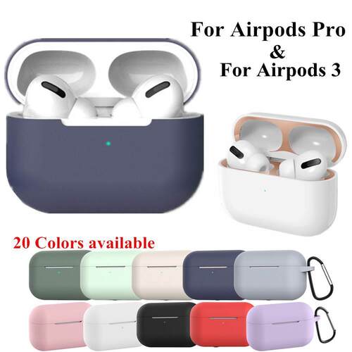 2024 New Silicone Cover Case For Apple Airpods Pro 3 Sticker Skin Bluetooth Earphone Cases Air Pods