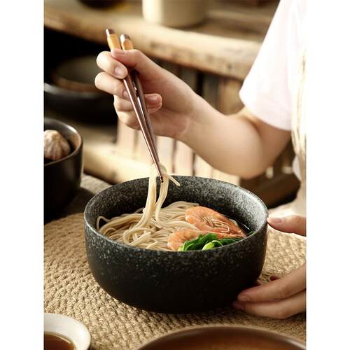 Tableware Ceramic-Bowls Porcelain Ramen Soup Wind-Bowl-Inch