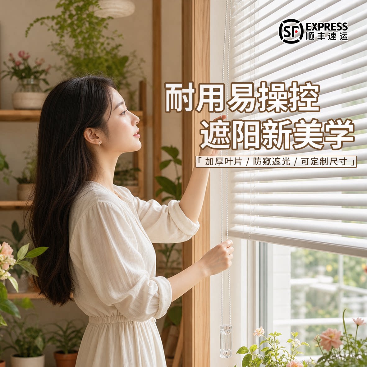 2026新款铝百叶窗帘免打孔遮光升降卷帘厨房卫生间卧室厕所遮挡帘