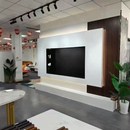 佛山岩板电视背景墙800 2600别墅E客厅轻奢沙发玄关影视墙岩板板