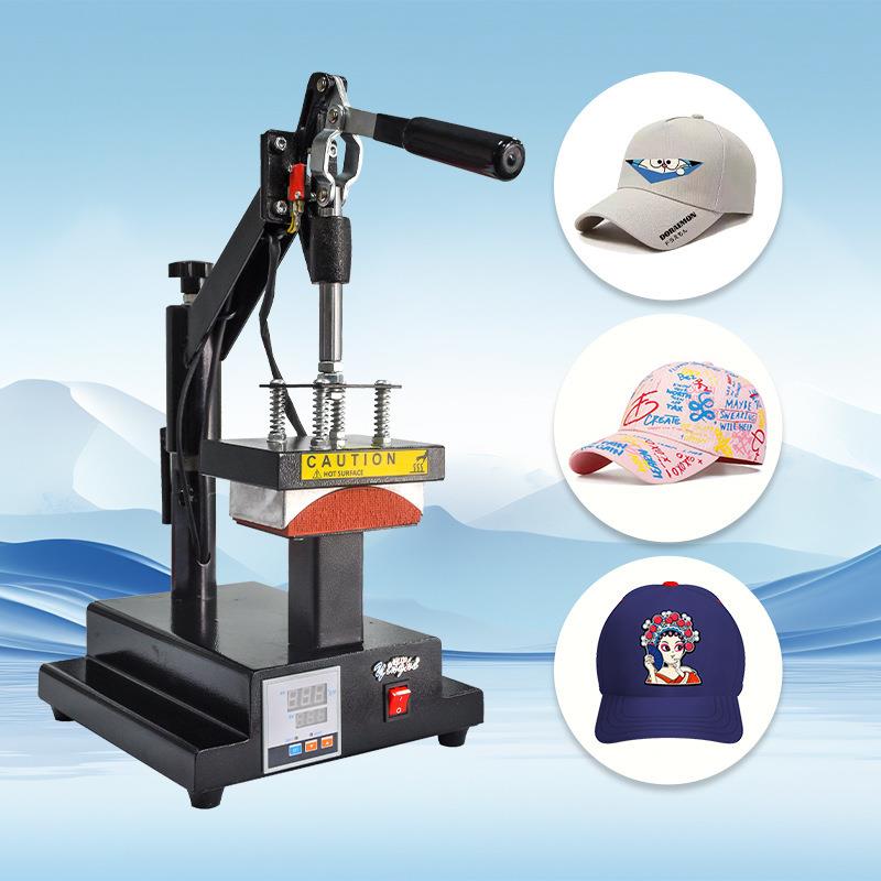 棒球帽用小型热转帽机广告帽和烘焙印刷热压机用小帽子热转印设备