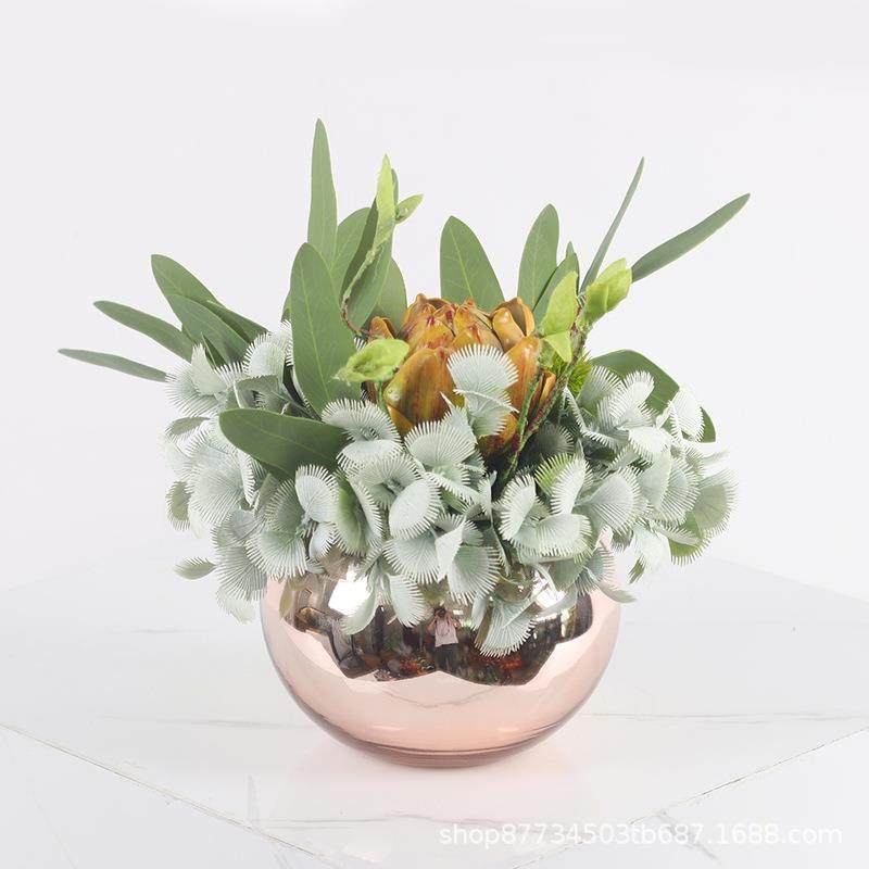 现代轻奢仿真花艺套装客厅电视柜样板房别墅装饰花艺假花瓶摆件设,畜牧/养殖物资,畜牧/养殖器械,淘宝优惠券,粉丝福利购,淘宝优惠卷