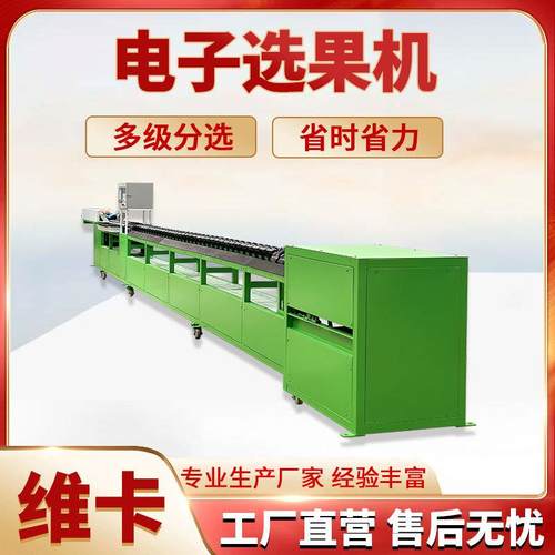 多通道水果分选机无损分级操作简单橙子脐橙电子分拣机选果机