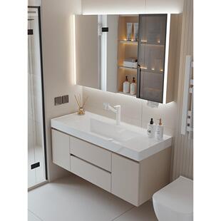 cs杭州萧山浴室柜2024新款陶瓷一体主卧卫生间洗手池脸盆洗漱台组